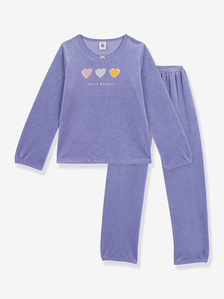 Kinderpyjama PETIT BATEAU hartjes blauw - vertbaudet enfant 