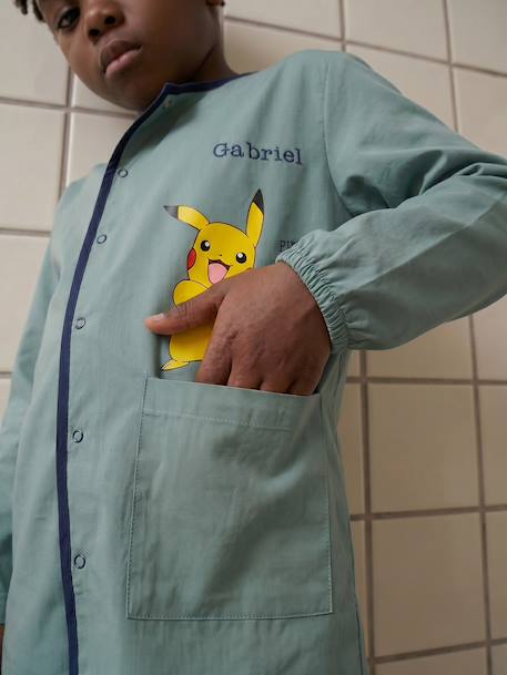 Tablier Pokemon personnalisable vert émeraude - vertbaudet enfant 