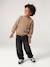 Pull col rond garçon beige chiné - vertbaudet enfant 