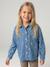 Chemise fille manches longues bleu jean - vertbaudet enfant 