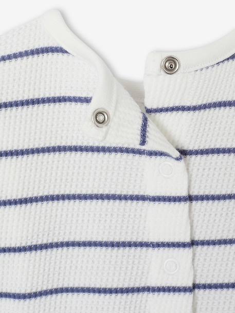 Newborn T-shirt met lange mouwen ecru - vertbaudet enfant 