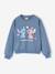 Sweater Lilo en Stitch voor meisjes chambrayblauw - vertbaudet enfant 
