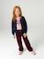 Gilet fille manches longues marine - vertbaudet enfant 