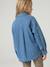 Chemise fille manches longues bleu jean - vertbaudet enfant 