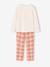 Meisjespyjama met broek beige - vertbaudet enfant 