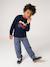 T-shirt manches longues garçon marine+noisette - vertbaudet enfant 