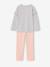 Lot de 2 pyjamas fille rose poudré - vertbaudet enfant 