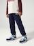 Joggingbroek jongen met print beige+dennen+marineblauw - vertbaudet enfant 