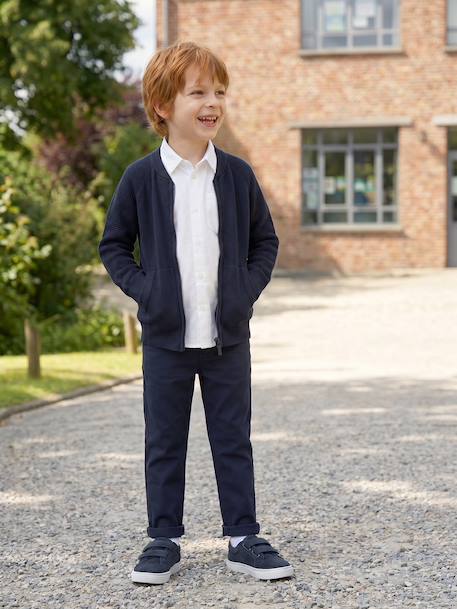 Garçon-Pantalon garçon esprit chino facile à enfiler 