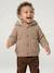 Babyvest met capuchon van tricot gemêleerd beige - vertbaudet enfant 