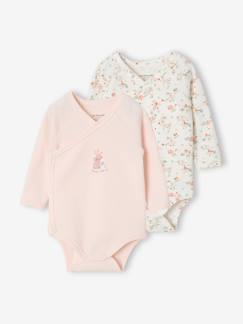 -Set van 2 babyrompertjes met lange mouwen