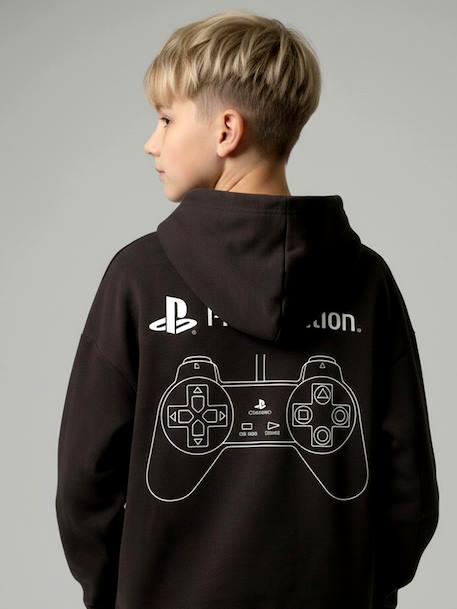 PlayStation hoodie voor jongens antraciet - vertbaudet enfant 