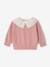 Pull bébé fille manches longues mauve+moka - vertbaudet enfant 
