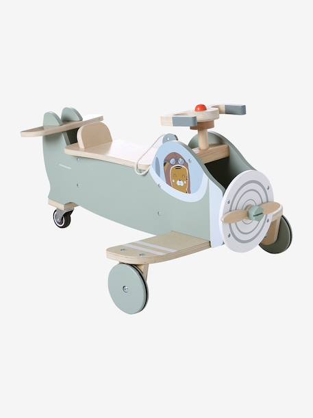 FSC100 houten vliegtuigloopauto hout - vertbaudet enfant 