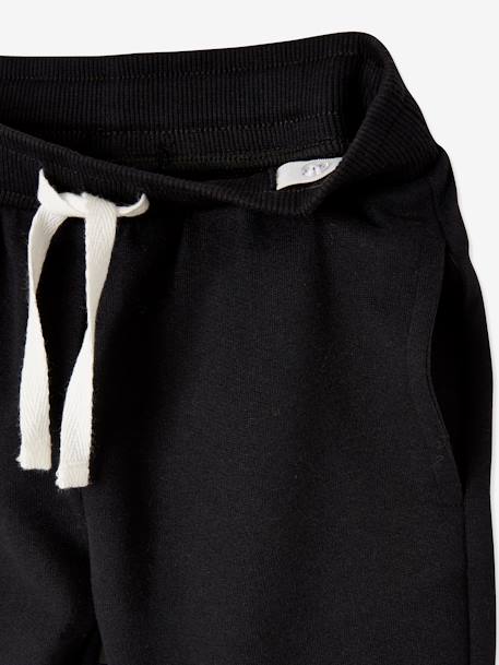 Lot de 2 bermudas garçon en molleton lot encre+lot noir - vertbaudet enfant 