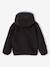 Blouson réversible à capuche garçon bleu grisé+vert sapin - vertbaudet enfant 