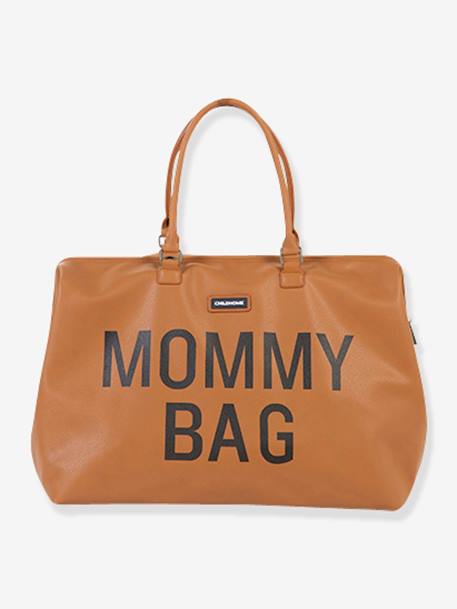 Luiertas Mommy bag imitatieleer CHILDHOME Bruin - vertbaudet enfant 