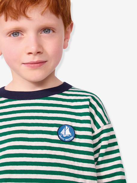 T-shirt manches longues marine - vertbaudet enfant 