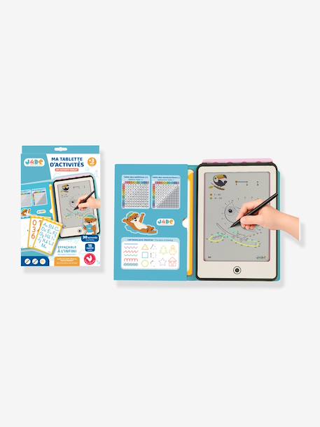 Tablette d'activités 30 activités bleu - vertbaudet enfant 