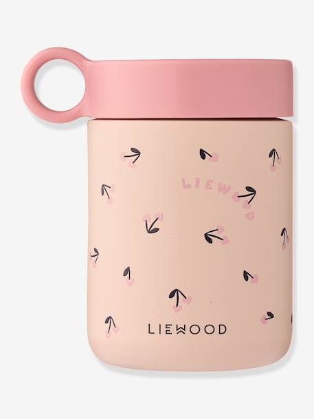 Boîte à goûter isotherme Kiani beige imprimé+bleu+blush+rose nude - vertbaudet enfant 