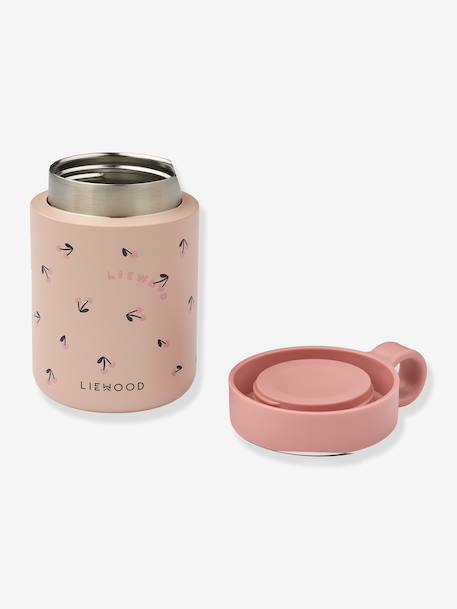 Boîte à goûter isotherme Kiani beige imprimé+bleu+blush+rose nude - vertbaudet enfant 