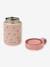 Boîte à goûter isotherme Kiani beige imprimé+bleu+blush+rose nude - vertbaudet enfant 