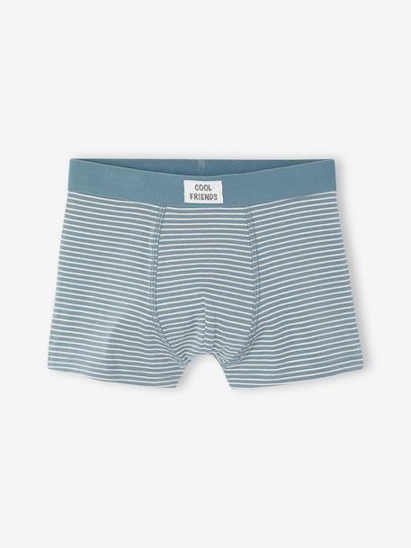 Lot de 5 boxers garçon beige - vertbaudet enfant 