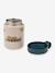Boîte à goûter isotherme Kiani beige imprimé+bleu+blush+rose nude - vertbaudet enfant 
