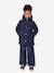Parka mi-longue marine - vertbaudet enfant 