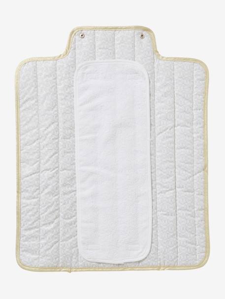 Lot de 2 serviettes de rechange pour tapis à langer nomade blanc - vertbaudet enfant 