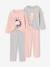 Lot de 2 pyjamas fille rose poudré - vertbaudet enfant 