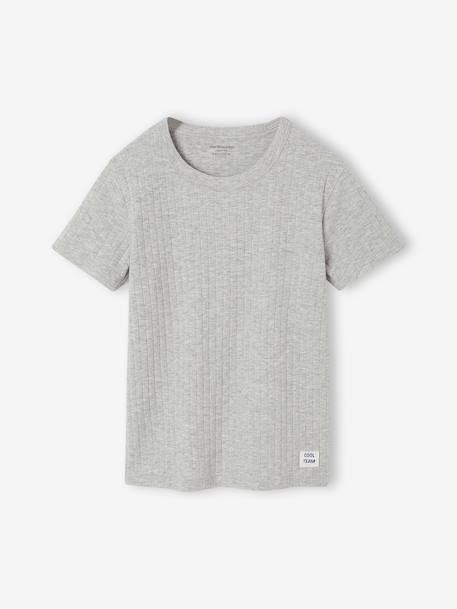 Lot de 3 T-shirts manches courtes bleu ciel - vertbaudet enfant 