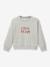 Sweatshirt Cool Team CYRILLUS grijs - vertbaudet enfant 