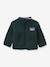 Gilet zippé sherpa bébé vert sapin - vertbaudet enfant 