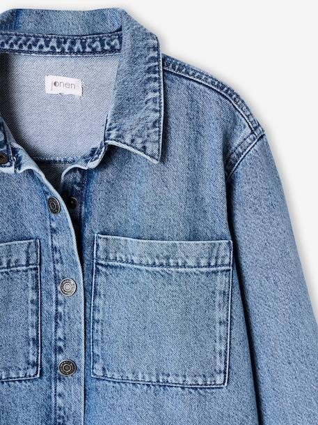 Chemise garçon denim stone - vertbaudet enfant 