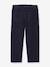 Relaxbroek van velours CYRILLUS marineblauw - vertbaudet enfant 