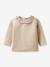 Ensemble pantalon pull col fleuri rose - vertbaudet enfant 