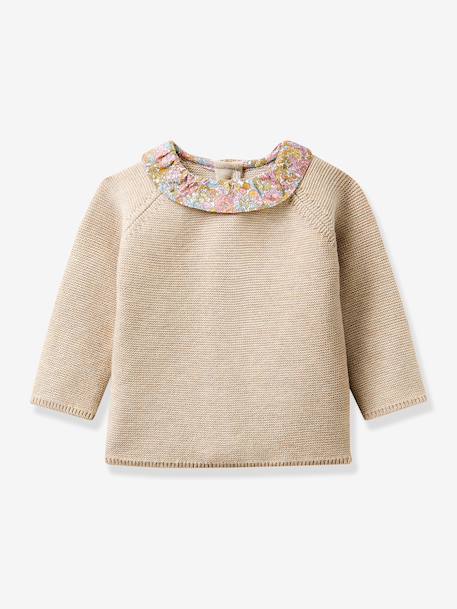Set met Liberty-kraag CYRILLUS rozen - vertbaudet enfant 