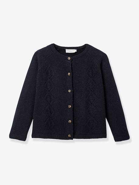 Cardigan cable marine - vertbaudet enfant 