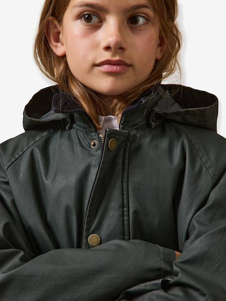Gewatteerde jas CYR marineblauw - vertbaudet enfant 