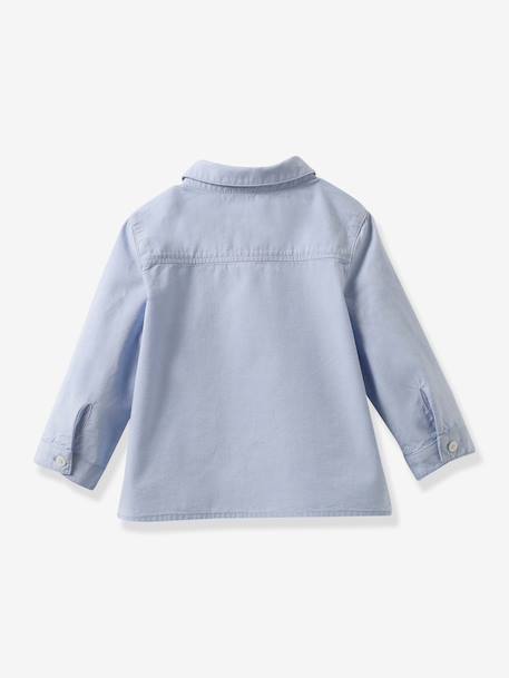 Oxford overhemd CY lichtblauw - vertbaudet enfant 