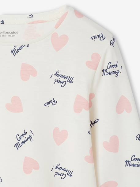 Lot de 2 pyjamas longs fille bleu ardoise - vertbaudet enfant 