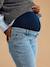 Jean mom de grossesse denim noir+stone - vertbaudet enfant 