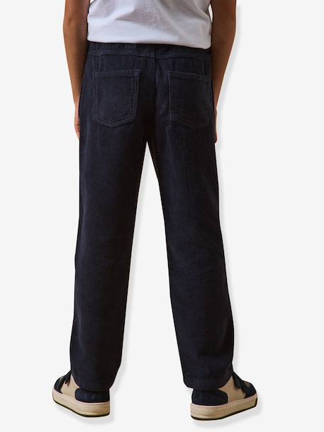 Pantalon velours Relax marine - vertbaudet enfant 