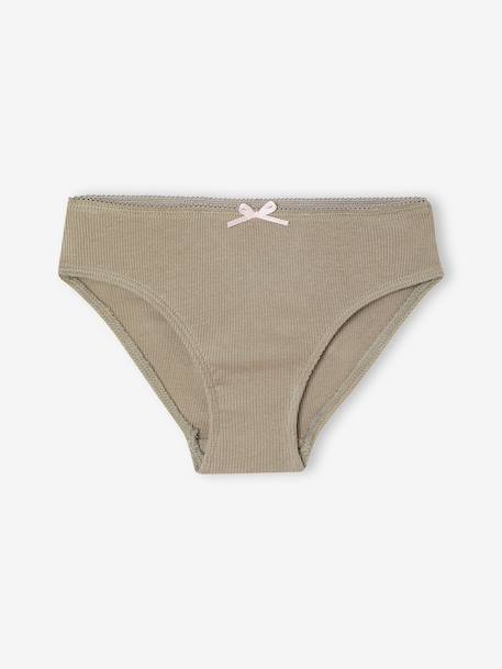 Set van 5 meisjes slips beige - vertbaudet enfant 