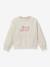Sweater Bonjour CYRILLUS ecru - vertbaudet enfant 