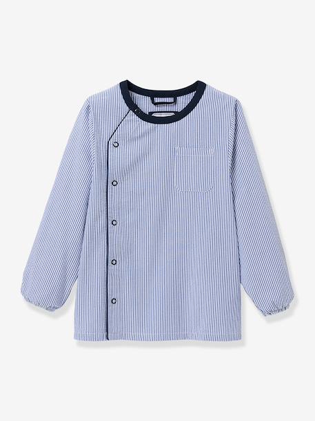 Gestreept schort CYRILLUS blauw - vertbaudet enfant 