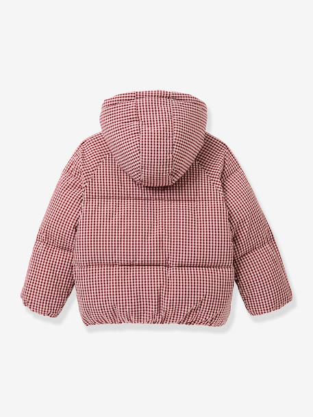 Geruite donsjas CYRILLUS rood - vertbaudet enfant 