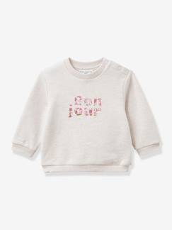 Baby-Trui, vest, sweater-Sweater-Babysweater Bon jour