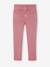 Pantalon slim fille morphologie fin encre+mauve - vertbaudet enfant 